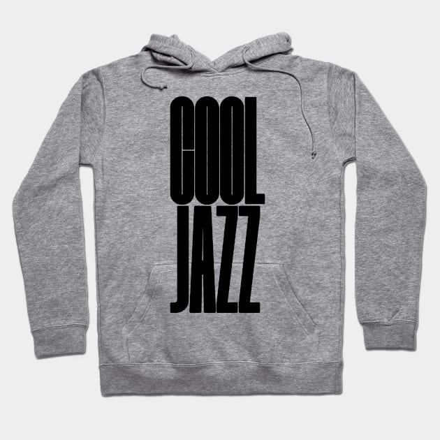 bold Cool Jazz logo Hoodie by lkn